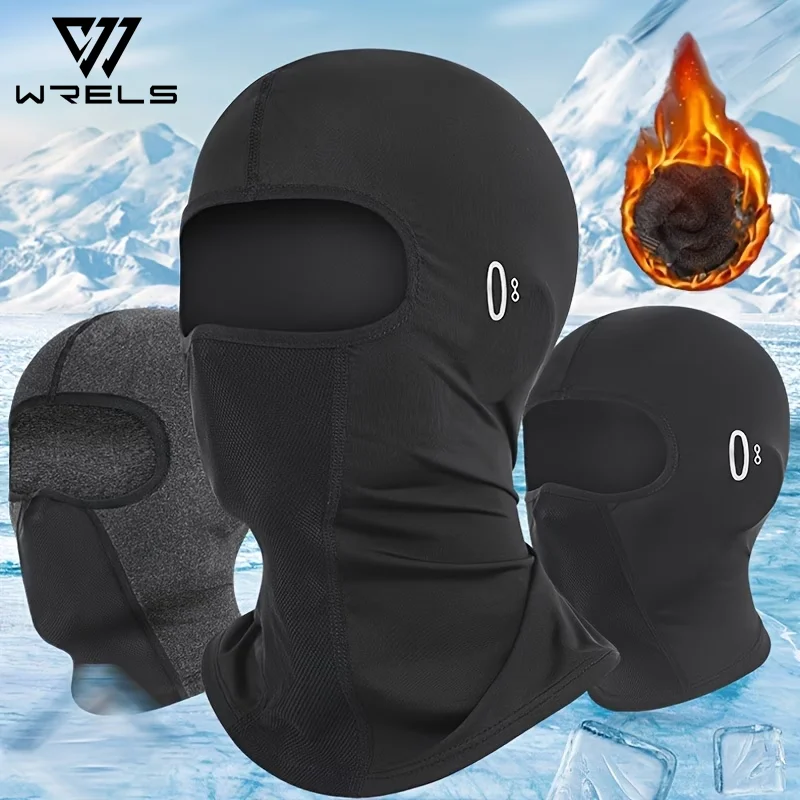 1/2/3PCS Warm Balaclava Face Mask Thickened Breathable Windproof Camping Neck Cover Warm Anti UV Outdoor Full Face Protector