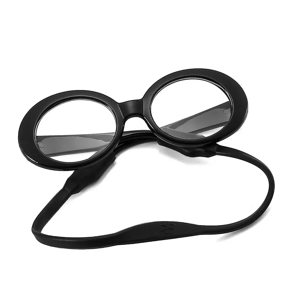1pcs Round Plastic Pet Accessoires Glasses Photos Props Pet Products Cat Eye-Wear Cat Glasses Pets Party Decor Cat Sunglasses