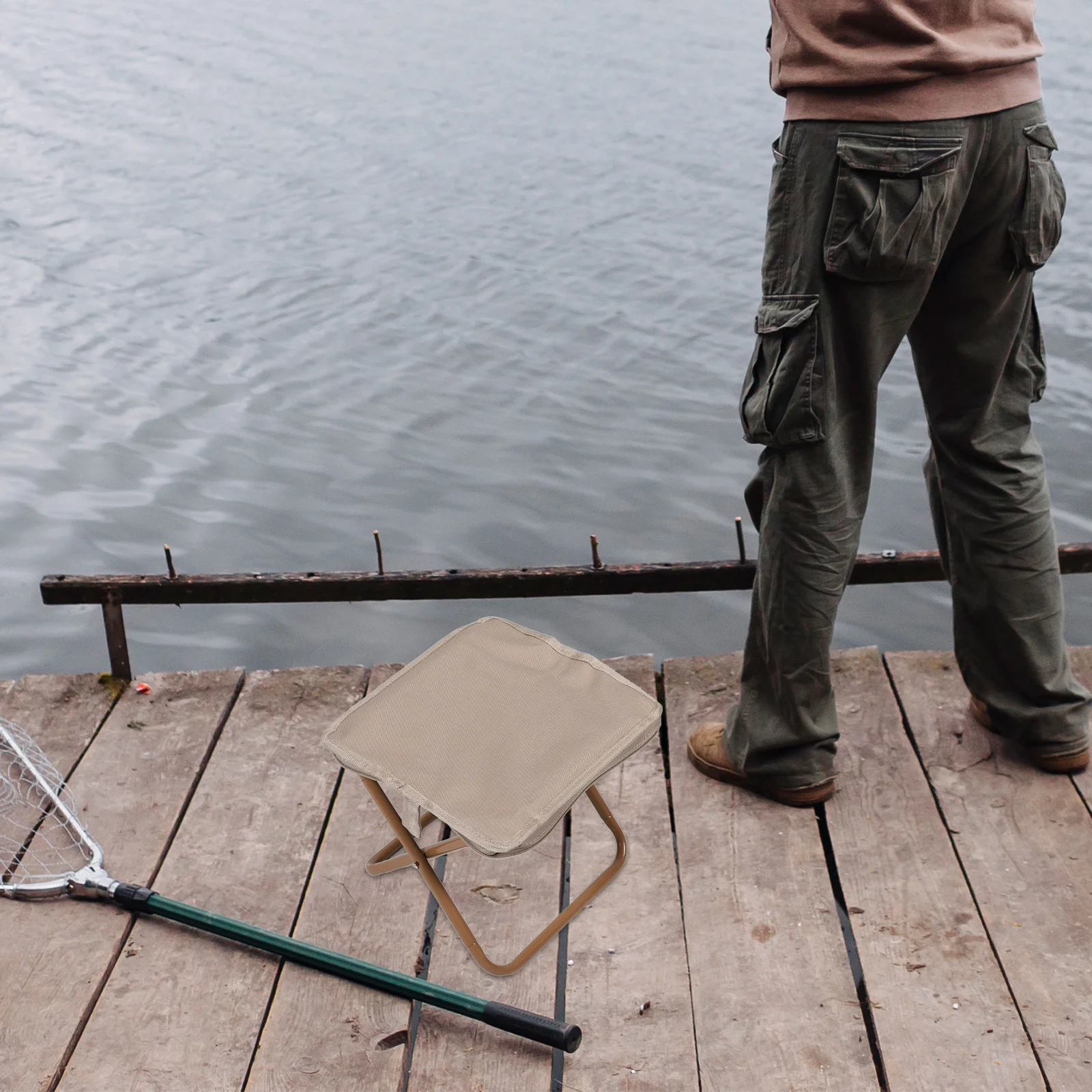 

Portable Folding Stool Small Chair Lightweight Foldable Camping Fishing Hiking Picnic Beach Bbq Outdoor Seat Foldable Stool