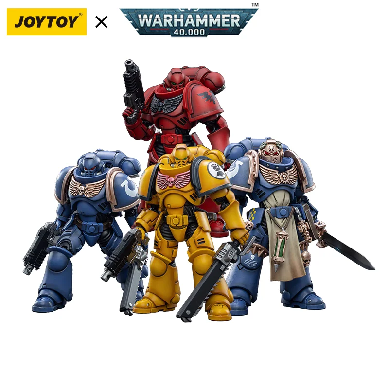 

JOYTOY Warhammer 40k 1/18 Action Figures Anime 12cm Intercessors Space Wolves Blood Angels Collection Model Toys Official Store