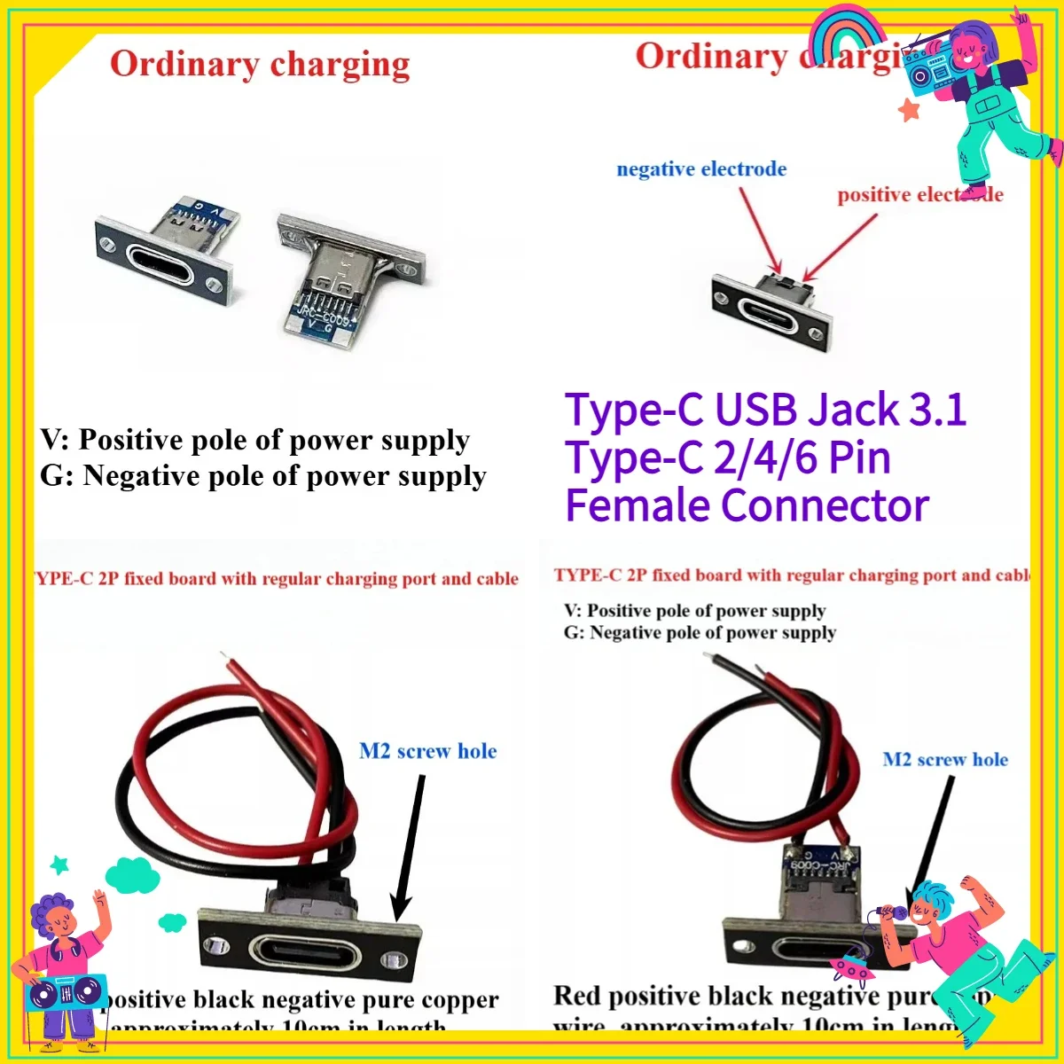 5/10Pcs Type-C Usb …