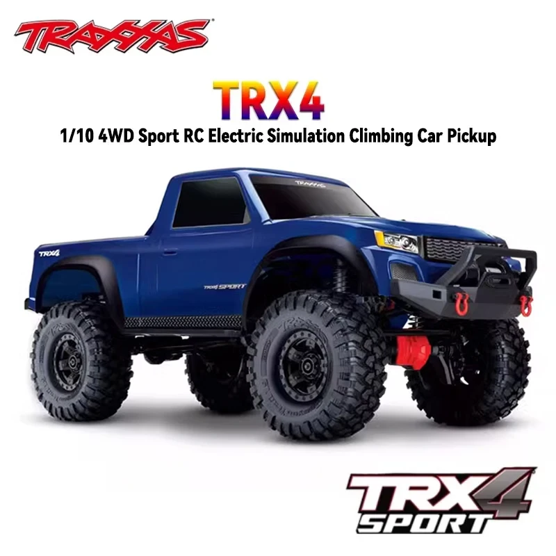 

Traxxas 1/10 TRX4 Sport version RC four-wheel drive electric simulation climbing car pickup truck adult boy toy