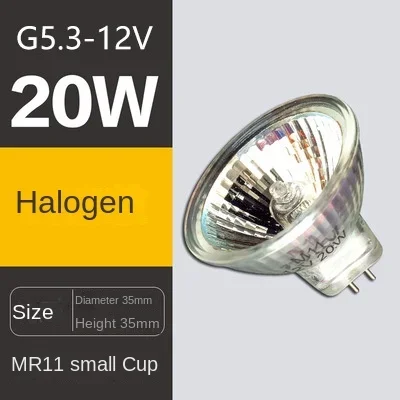 Halogen Lamp Cup MR16 Melting Wax Lamp GU10 Bulb Pin Old Style MR11 Spot Lamp Beads Downlight LED 12V