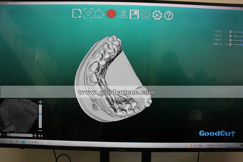 Industrial High Accuracy Intraoral 3D Print Scanner Creality denta for Laboratory Use