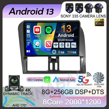 Autorádio s Androidem 13 a Carplay pro Volvo XC60 2008-2013, multimediální video přehrávač, GPS navigace, stereo audio, WIFI, 2din DVD 10 nejlepší prodej Vylepšení audiosystému Volvo XC60 - №3