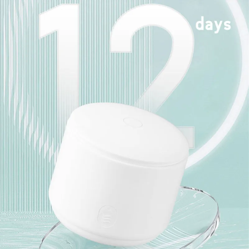 Home appliance mini portable rechargeable denture ultrasonic cleaner for daily use