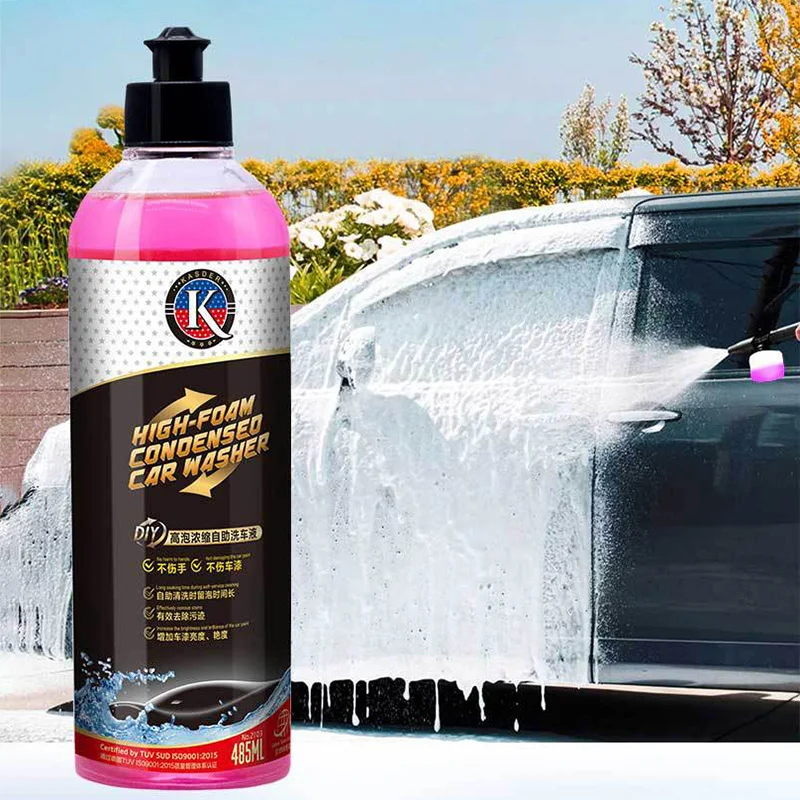 Foaming Car Wash Soap Auto Wash Shampoo Active Foam Cleaner with Snow Foam Lance / Foam Cannons or Bucket Washes