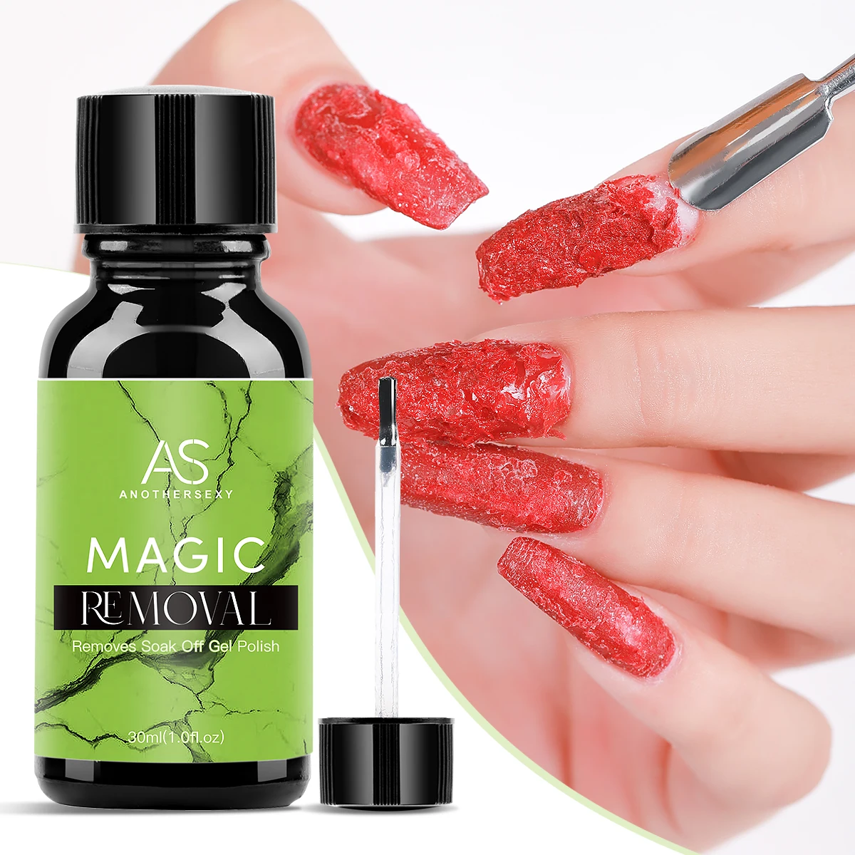 Als 30Ml Magische Verwijderaar Nagellak Verwijderaar Uv Gel Polish Snel Verwijderen Semi Permanente Vernis Polish Annuleren Lijm