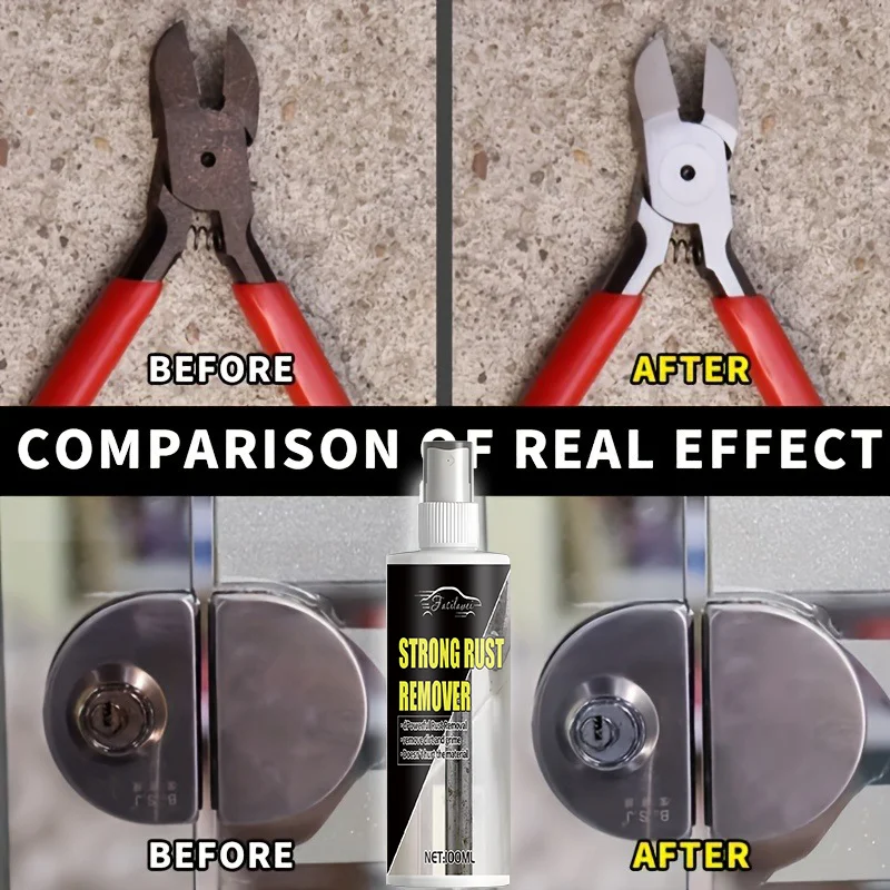 

Rust Remover Spray - Versatile Rust Remover And Metal Shine, Liquid Item Form, Universal Model - Eliminates Rust And Prevents Co