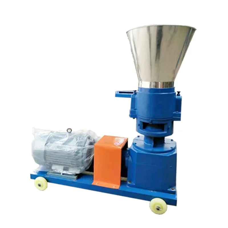 Industrial small output high precision pellet hammer mill for wheat grain