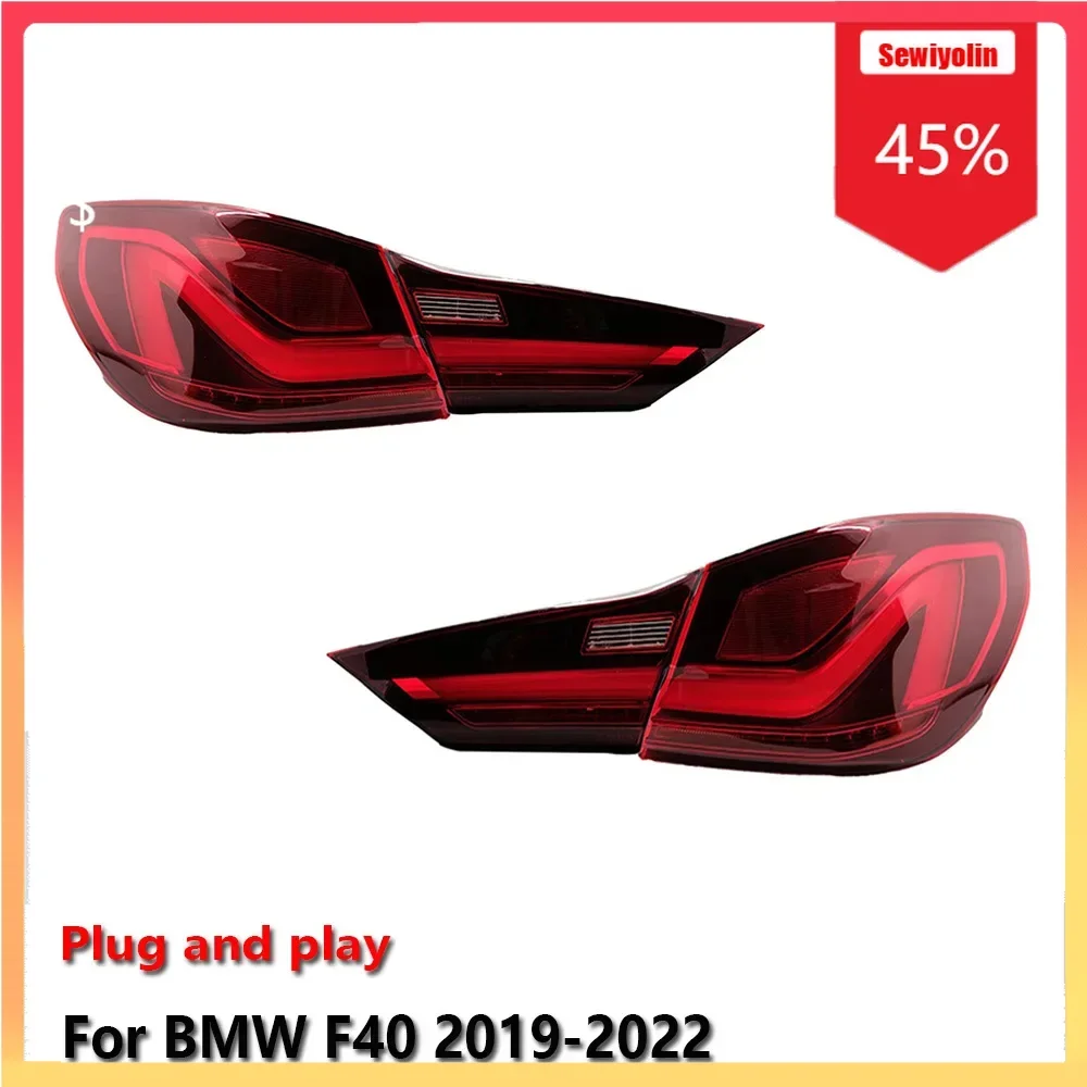 

Car LED Tail Light Accesorios Para Auto For BMW F40 2019-2022 Auto Fog DRL Brake Turn Signal Lamp Plug and Play