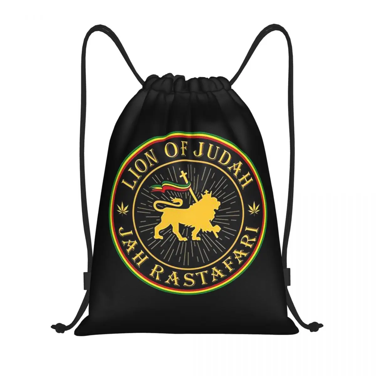 

Рюкзаки Rasta Lion Of Judah Star Of David, портативные сумки на шнурке с карманами, спортивные сумки, сумки для книг, сумки для путешествий, сумки для студентов