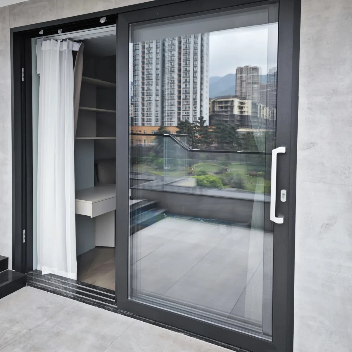 

Quality Double Glazed Tempered Glass Exterior Aluminum Sliding Doors Heavy-duty Thermal Break Lift Sliding Doors