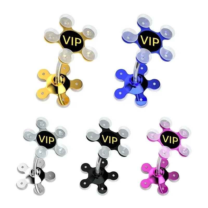 

360 Rotatable Magic Suction Cup Phone Holder for Car/Home/Desktop - Adjustable Flower Shape