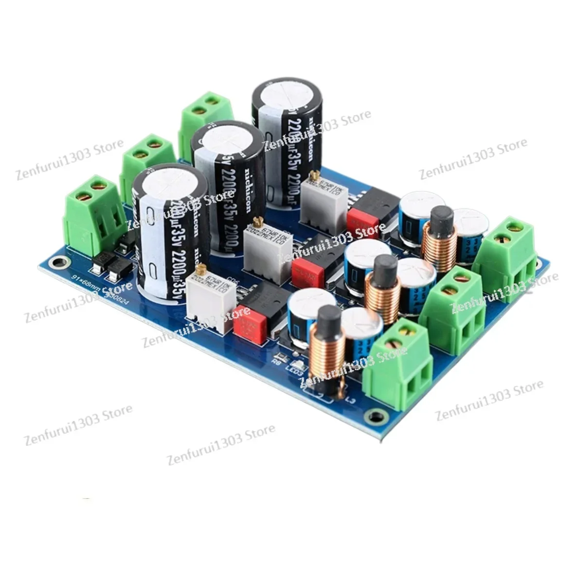 

NEW LT1963A High-speed and Low-noise 3 Way Independent Linear Regulated Power Supply Amanero XMOS Power Board/DC/AC 5-24V