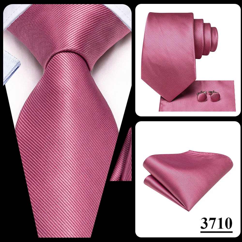 Herrenmode Einfarbiges Grün-Blaues Krawatten-, Taschentuch- und Manschettenknopf-Set für Smoking-Accessoires Klassische Luxus-Seidenkrawatte als Geschenk für Männer – Detail 12