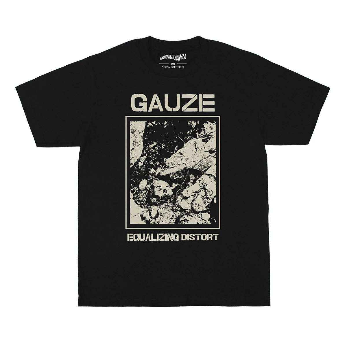 Gauze ‎T-Shirt Equalizing Distort Japanese Hardcore Punk Band The