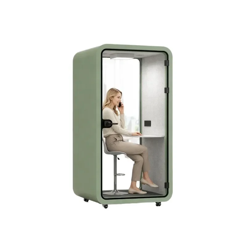 for Soundproof Office Workspace Music Soundproof Room Conference Hut Soundproof Booth Telephone Booth