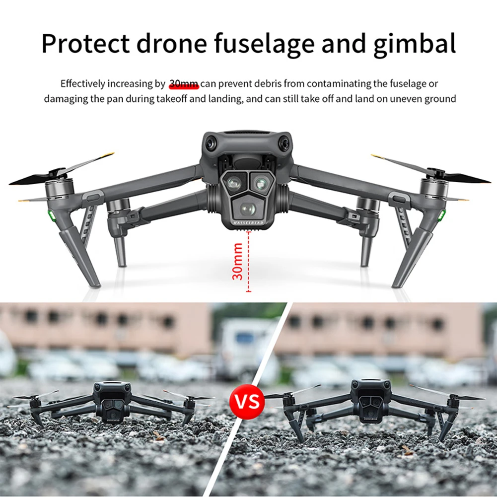 Foldable Landing On Bracket Stand Protect Camera Feet Leg Support Increase Height Quick Release Fall Prevention for Mavic 3 Pro