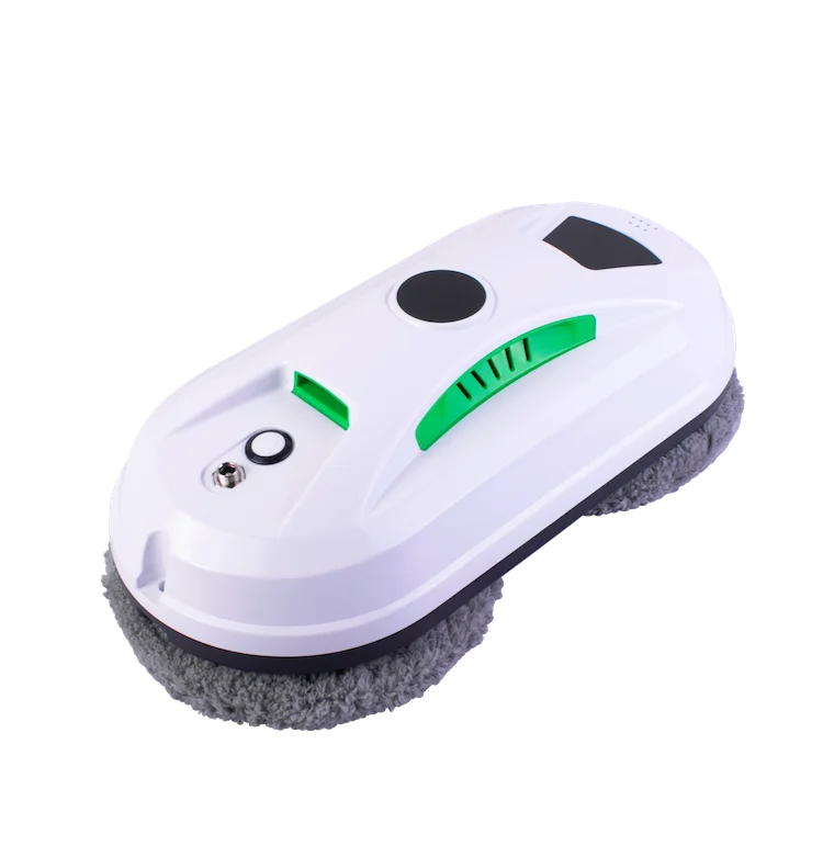 Robot per la pulizia delle finestre con robot telecomandato a forte aspirazione