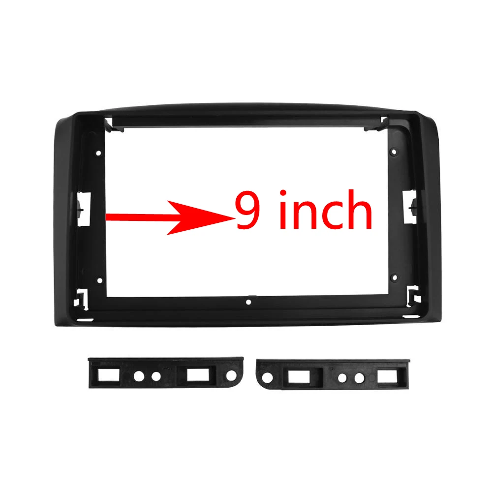 9 Inch Radio Fascias for Chevrolet Lova Captiva Gentra Aveo Epica 2006 Dashboard Installation Refitting Trim Kit Frame GPS Bezel