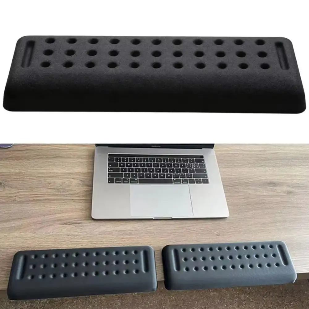 1Pc Ergonomic Desk Elbow Pad Black L-Shaped Non-slip Arm Cus
