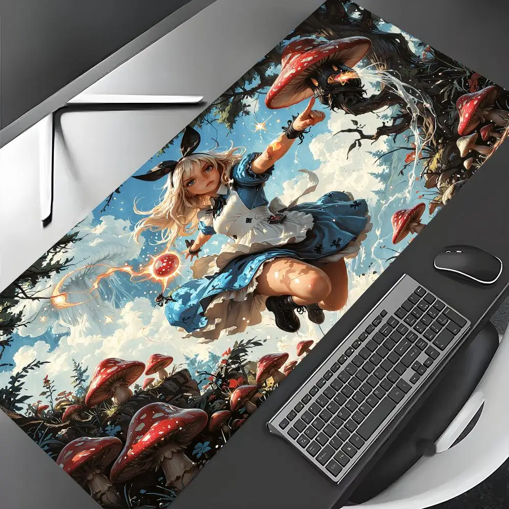 

Fantasy Maid Design Mouse Pad Desk Mat Gaming mat gamer pc accessories rubber anti-slip keypad expansion mousepad office pad