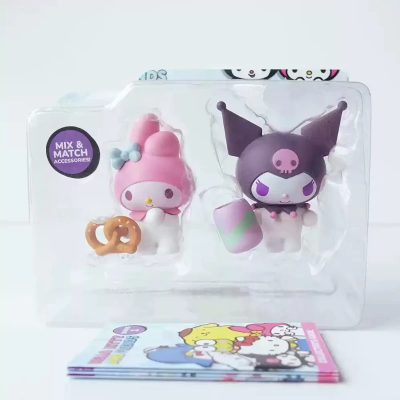 อะนิเมะเฮลโลคิตตี้ มายเมโลดี้ คุโรมิ ปอมปอมปูริน ซินนามอนโรลการ์ตูนรูปเดสก์ท็อปเครื่องประดับเด็กของขวัญวันเกิดของเล่น