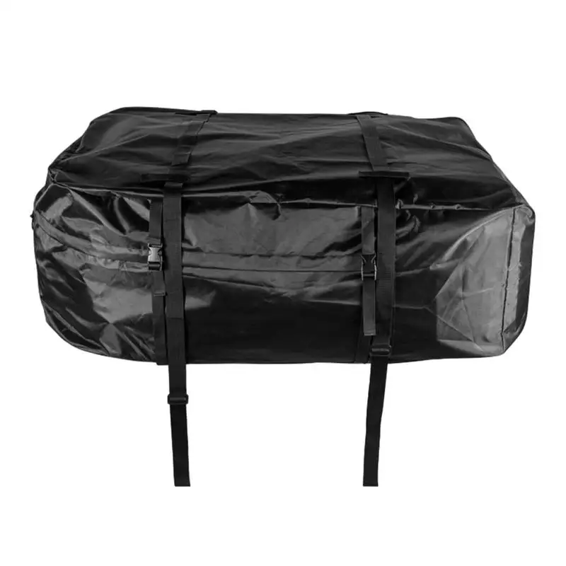 Rooftop Cargo Carrier Bag Waterproof Car Top Carrier Rooftop Cargo Carrier Foldable Heavy Duty Vehicle Cargo Carrier Large