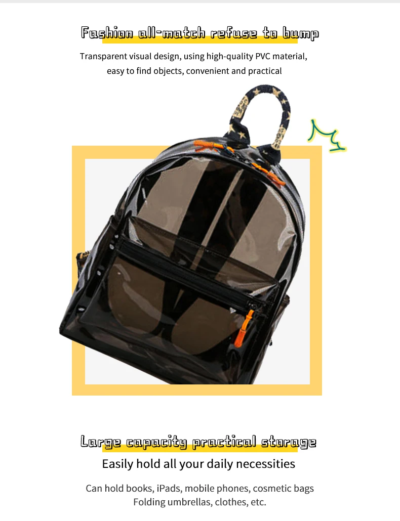 TINYAT Modischer Rucksack für Damen und Mädchen, wasserdichter Schulrucksack, große Kapazität, Reiserucksack, weiblich, lässig, Lavendel-Tagesrucksack – Detail 3