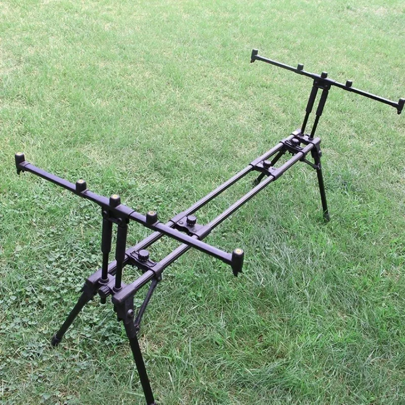Selco Ready To Ship 3 Rod Pod Aluminum Adjustable Leg Fishing Rod Pod For Carp