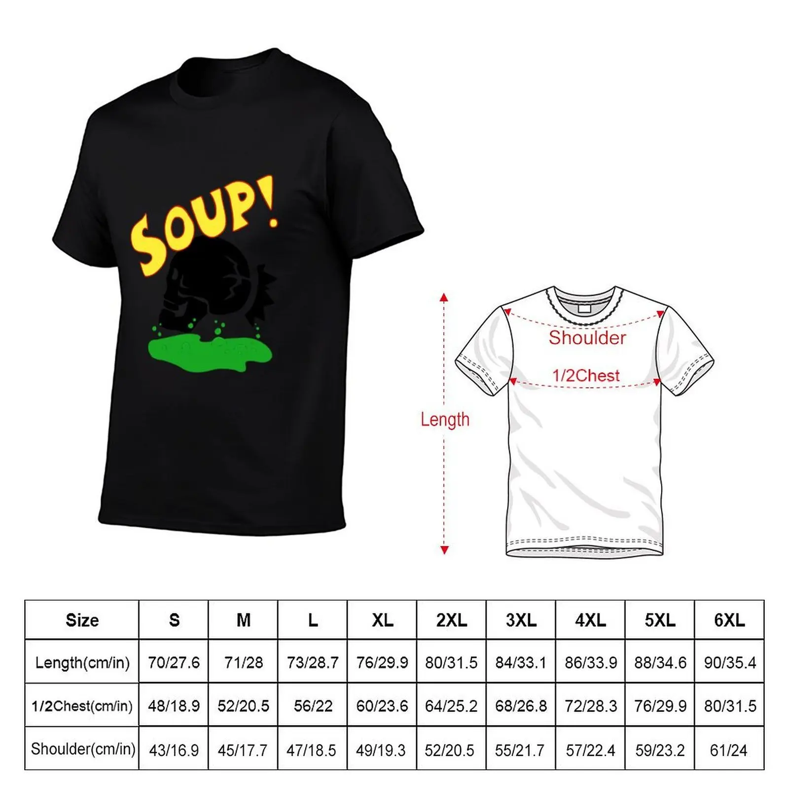 SOUP T-Shirt graphic shirts man clothes mens graphic t-shirts hip hop