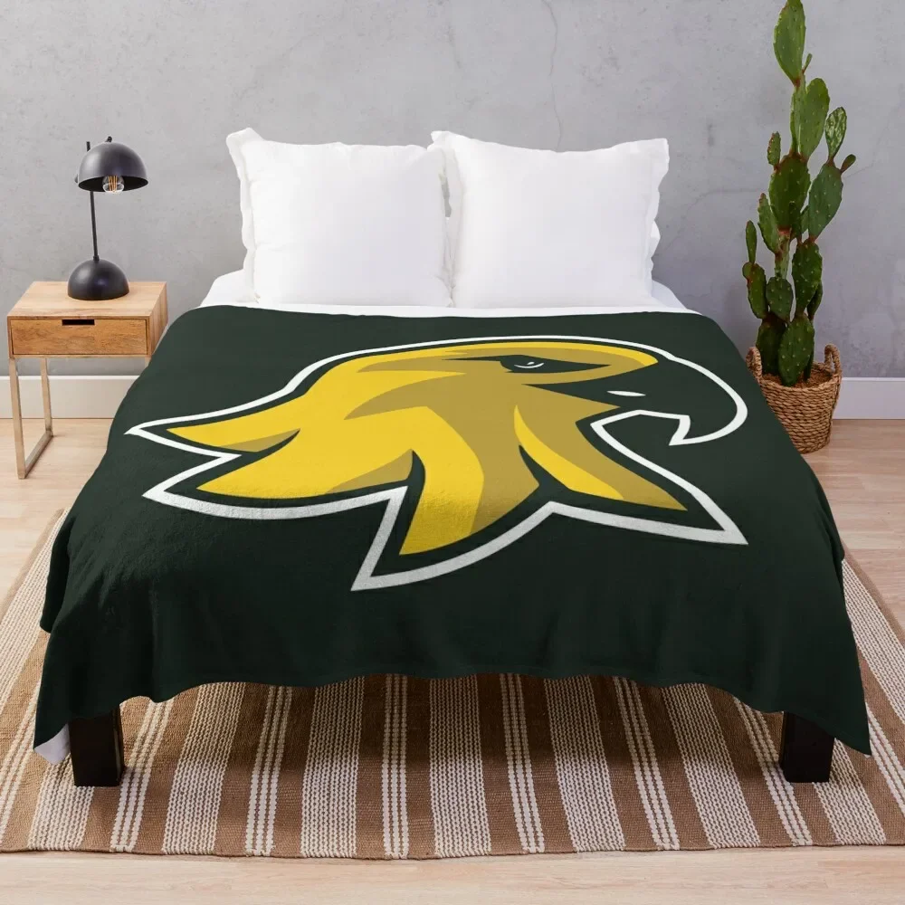 

The Brockport Golden Eagles Throw Blanket bed plaid Luxury St Thermal Blankets