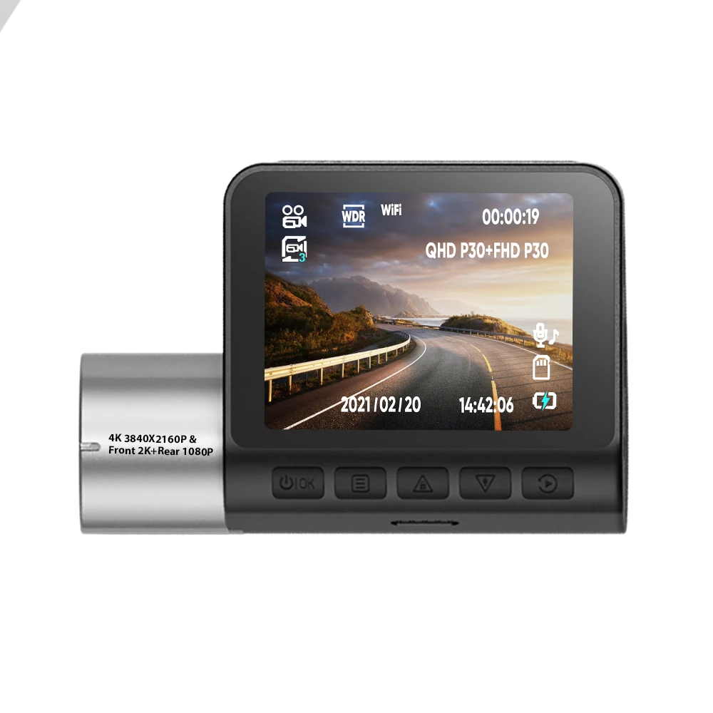 

real 2K dash cam 70 car camera GPS wifi front and rear 2k dashcam for car black box Vehicle G-Sensor 170 angle dual dash Camera