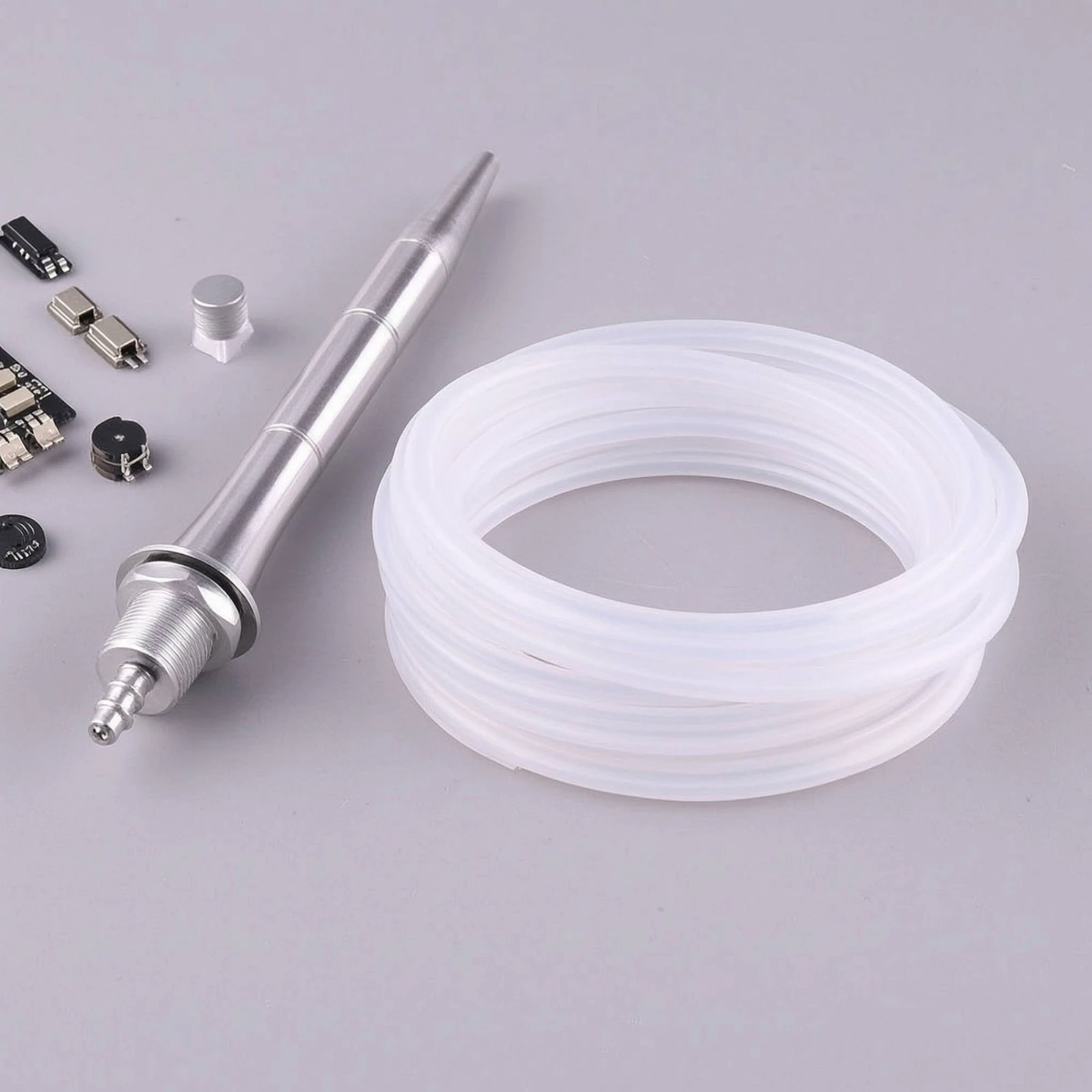 Pitot Tube Kit with Silicone Tubing Accurate Pitot Tube with Silicone Hose Aircraft Part Threaded Reliable for UAV Builders