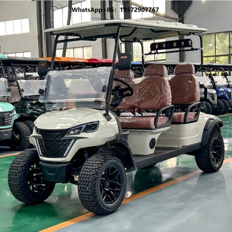 4 Seat Seater Club Car Electric 6 Golf Electric Cart Off Road Golf Buggy with for Golf Course