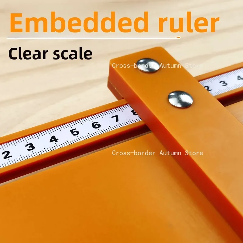 Electric Wood Base Plate Inverted Mount Fence for Marble Cutter Woodworking Cutting Guide Tool