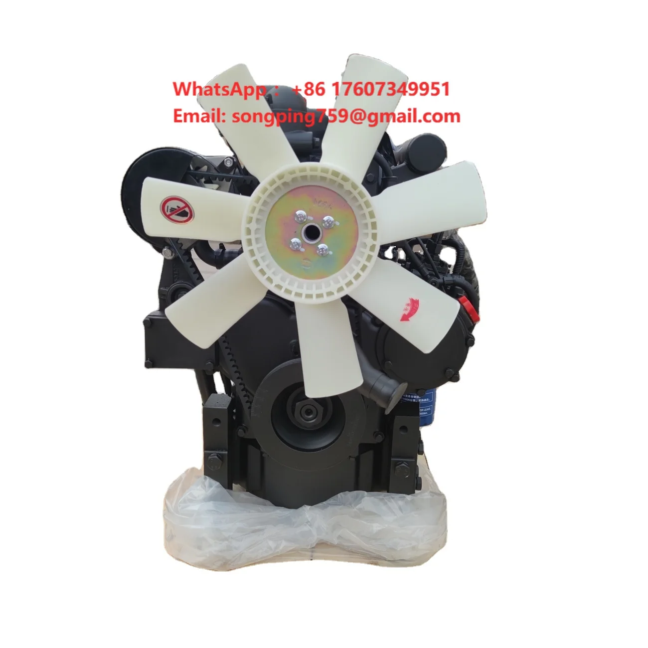 Quanchai QC4108T70 51.5kw 2400rpm diesel Engine for 404 454 504 604wheeled Tractor
