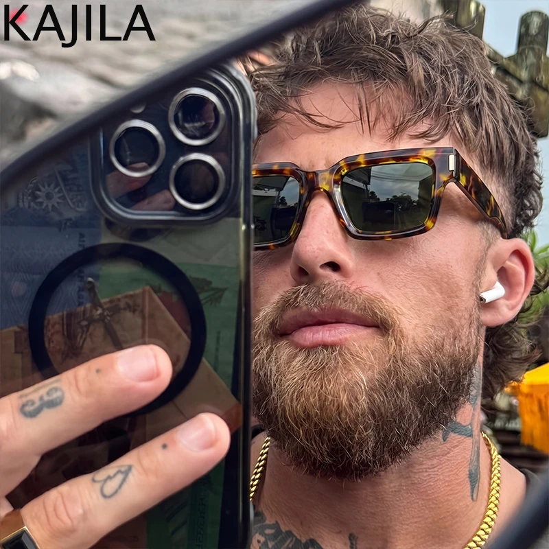 

Vintage Steampunk Square Photochromic Sunglasses Men 2026 Luxury Designer Driving Sun Glasses for Male Hip Hop Outdoor Shades