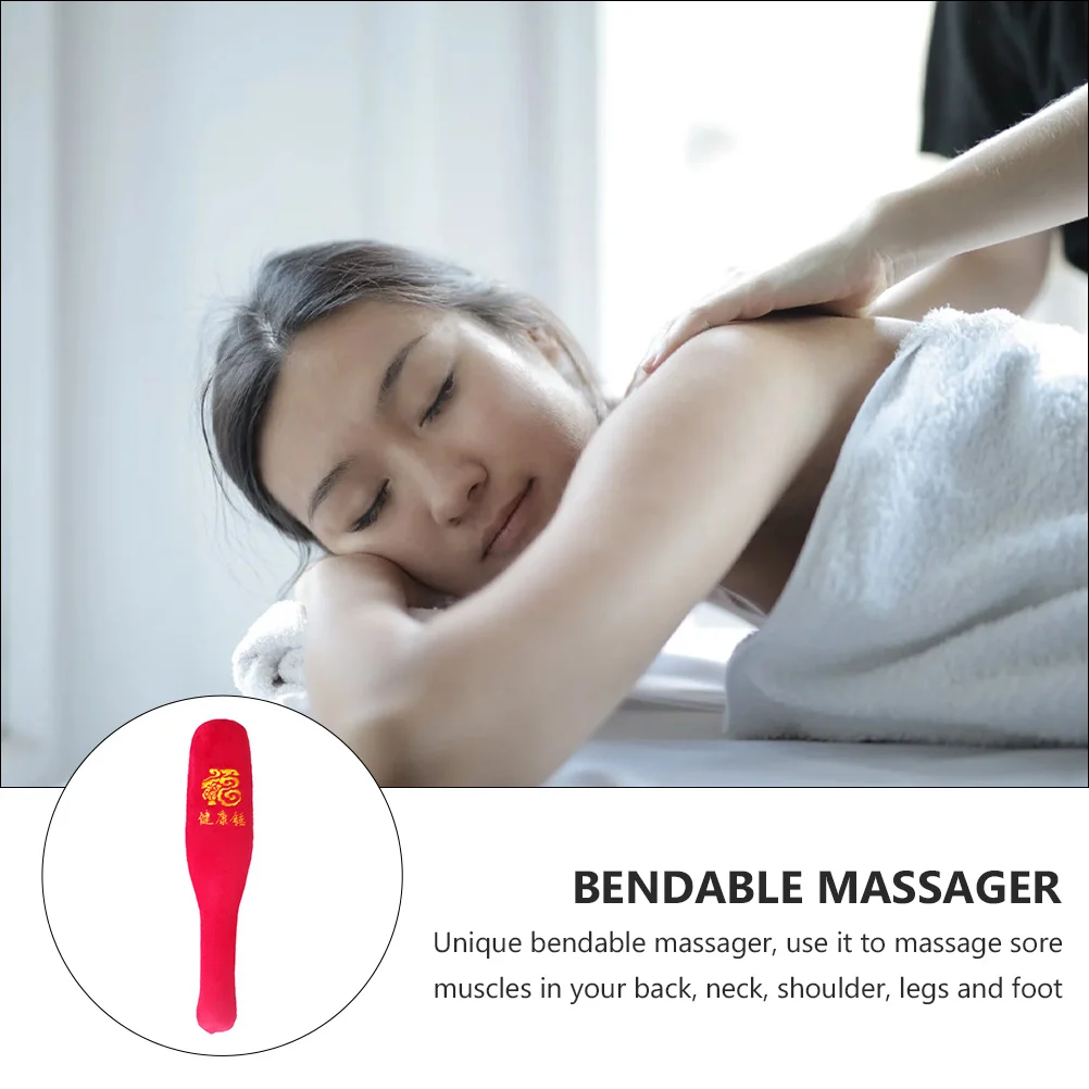 

1Pcs Pat Massage Stick Lightweight Bent Body Massager for Shoulder Neck Back Foot Pain Relief Muscle Soreness Acupoint Meridian