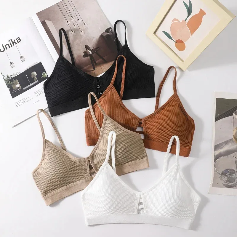 

Sexy Bra Women Seamless Underwear Tops Hollow Sports Bras Breathable Push Up Lingerie Underwear Female Fitness Bras