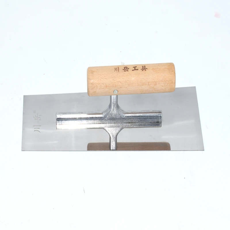 Stainless Steel Flat Finishing Trowel Putty Trowe And Pool Trowel Cement Polishing Knife Construction Hand Tool