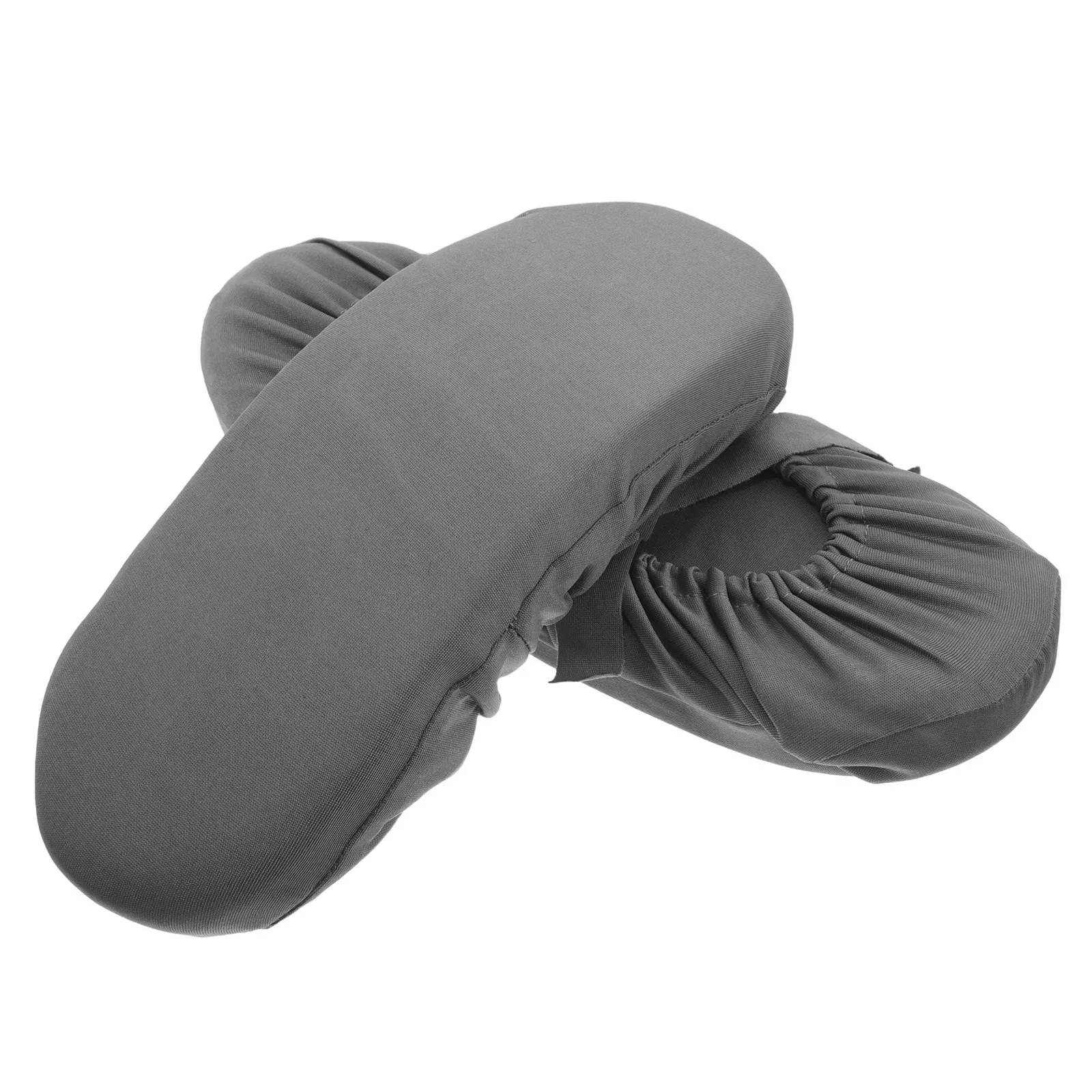 

A Pair Office Chair Armrest Pads Memory Foam Elastic Arm Support Covers Sleeves 10.41 X 3.93 X 1.38 in Grey Ergonomic Gaming