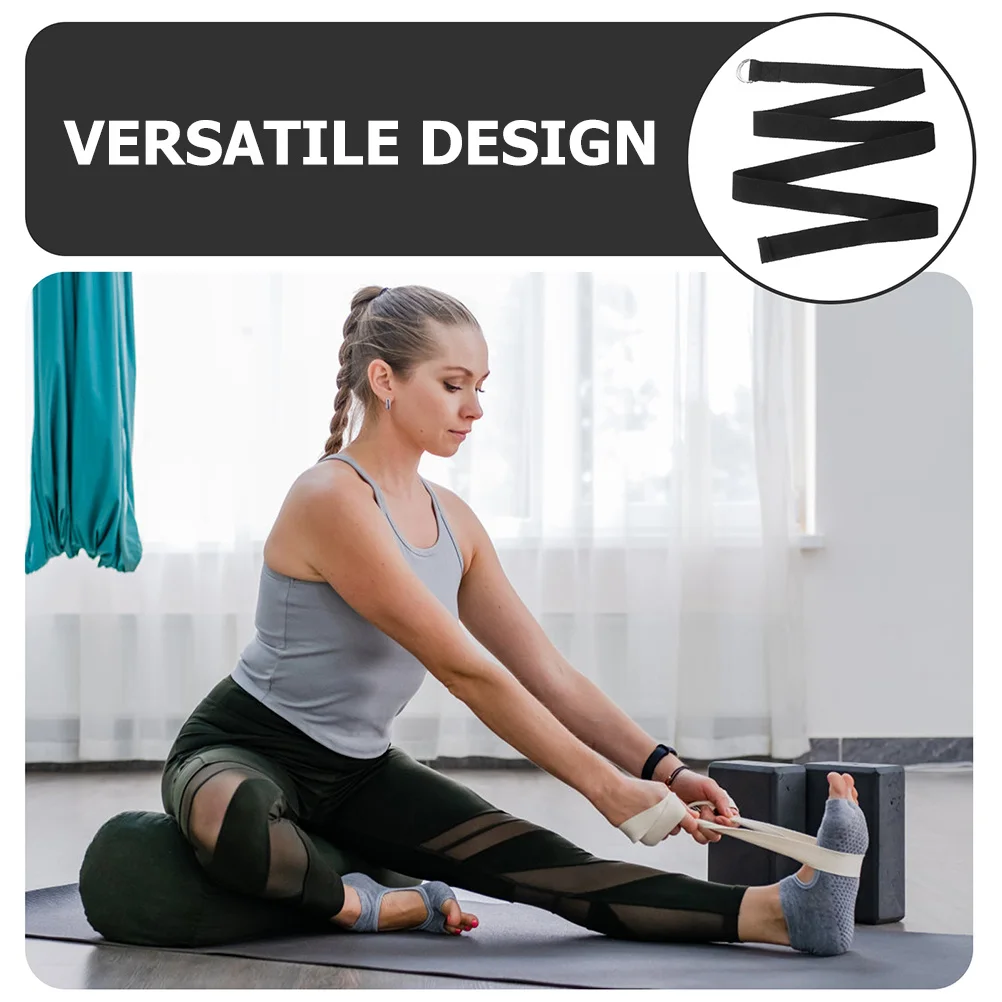

2pcs Yoga Strap Professional Non Elastic Exercise Band For Stretching Hips Arms Legs Back Multi-Function Workout Accessories