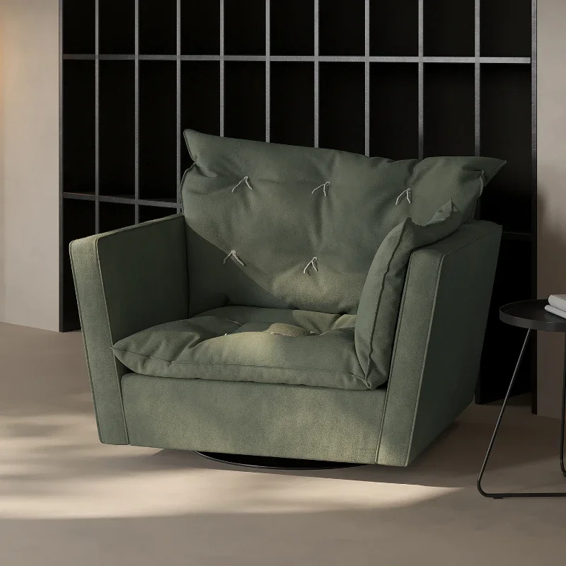 

Ленивое кресло для отдыха, гостиная, небольшой бытовой балкон, легкий роскошный вращающийся пуховый диван