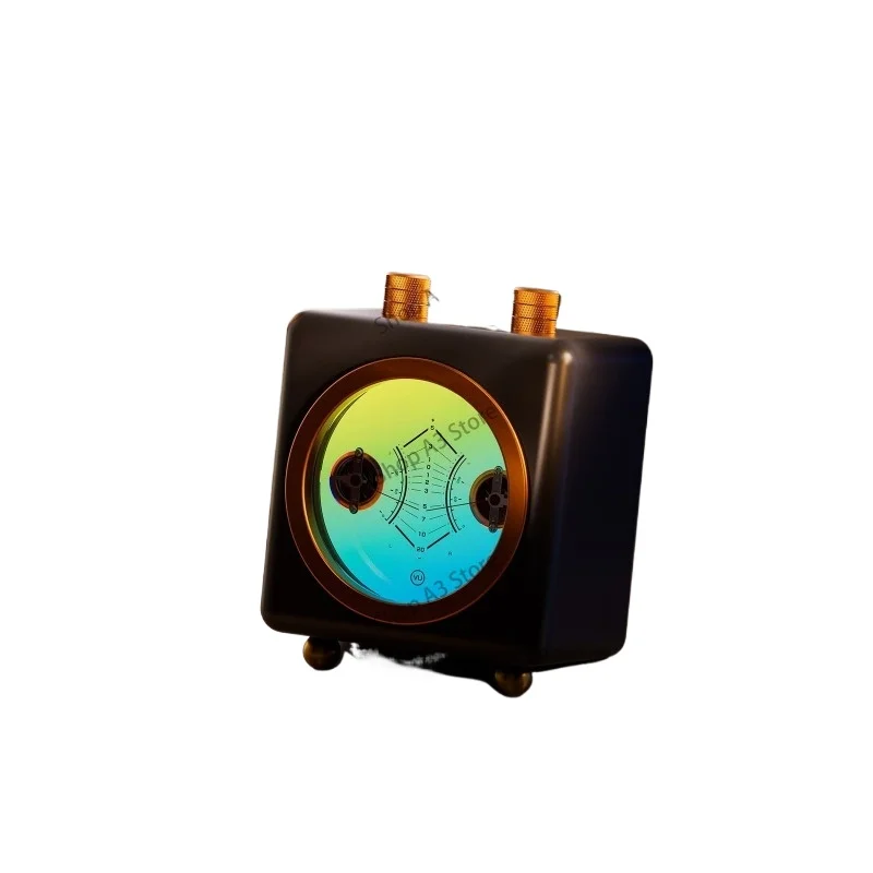 VU360 analog retro VU watch head pickup rhythm light music voice-activated ornament table gift
