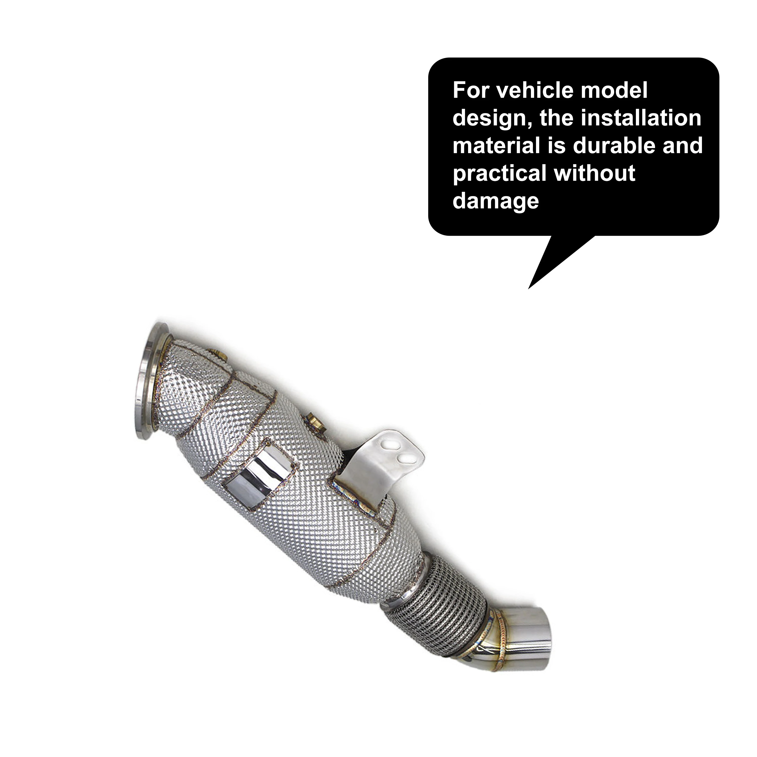ACE Downpipe für BMW B58 G01 G02 M240i M340i M440i M540i M740i M840i X3 X4 Supra A90 3.0T Edelstahl-Auspuffrohr Auto-Zubehör – Detail 8