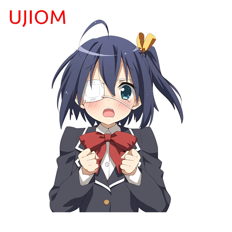 UJIOM Takanashi Rikka Lovely Figure Wall Sticker Enchanting Fashionable Attractive Customizable Decal DIY Decoration Chambre