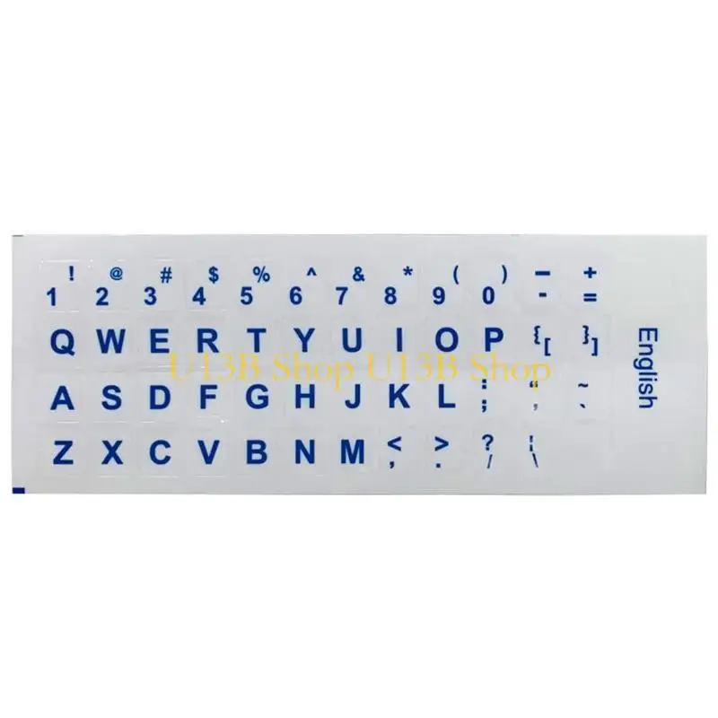 U13B Keypad -Schutzfilm Keyboard -Aufkleber English Letter Film Keypad Cover Folie