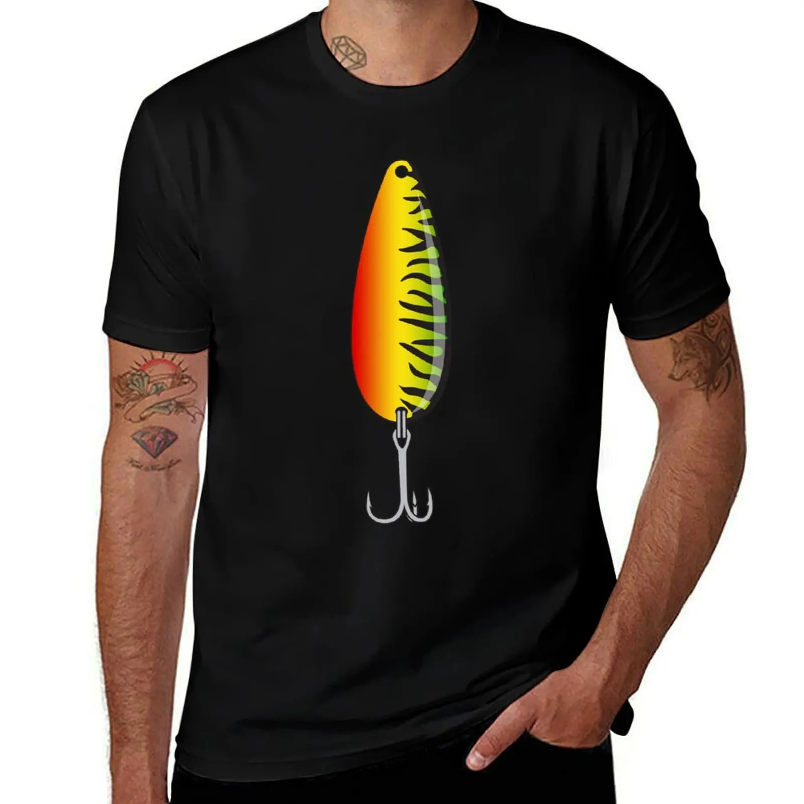 

Classic Spoon Fishing Lure - Hot Mackerel T-Shirt anime t shirts aesthetic clothes vintage anime shirt new edition mens clothing